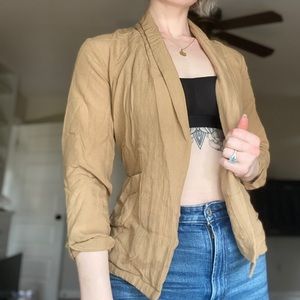 Caramel Mossimo Wrap Top